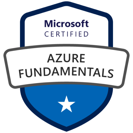 Microsoft certified. Azure fundamentals
