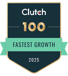 Clutch 100. Fastest growth, 2025