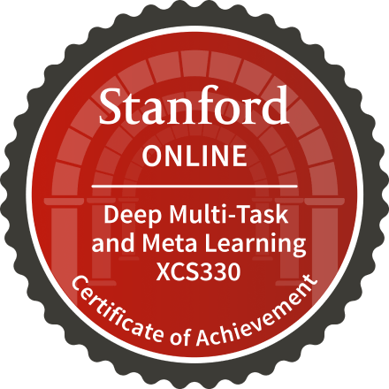 Stanford online. Deep multi-task and meta learning