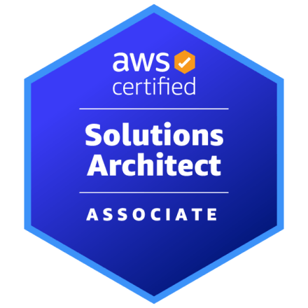 AWS certified. Solutions architect. Associate