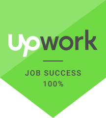 Upwork. Job success 100%